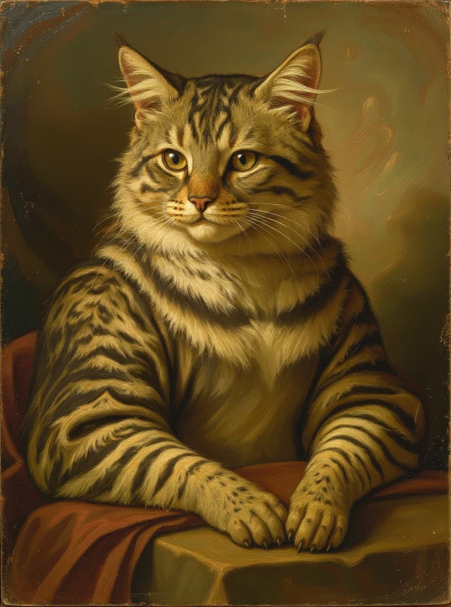 Portrait Renaissance généré par IA — exemple